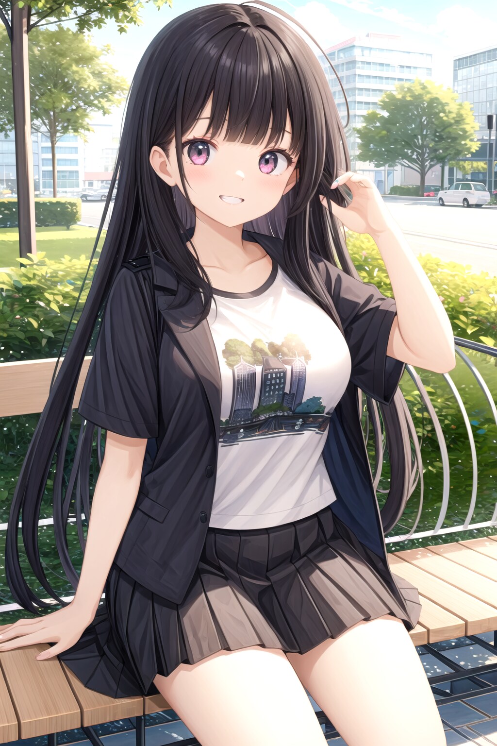 黒髪の女性 20歳 | の人気AIイラスト・グラビア