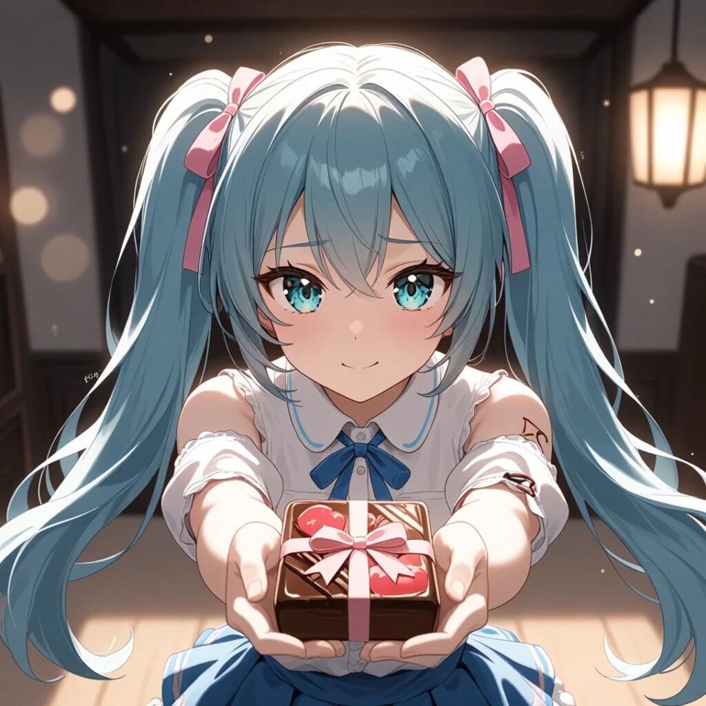 ミクさんからのバレンタイン💝