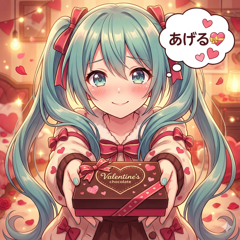 ミクさんからのバレンタイン💝