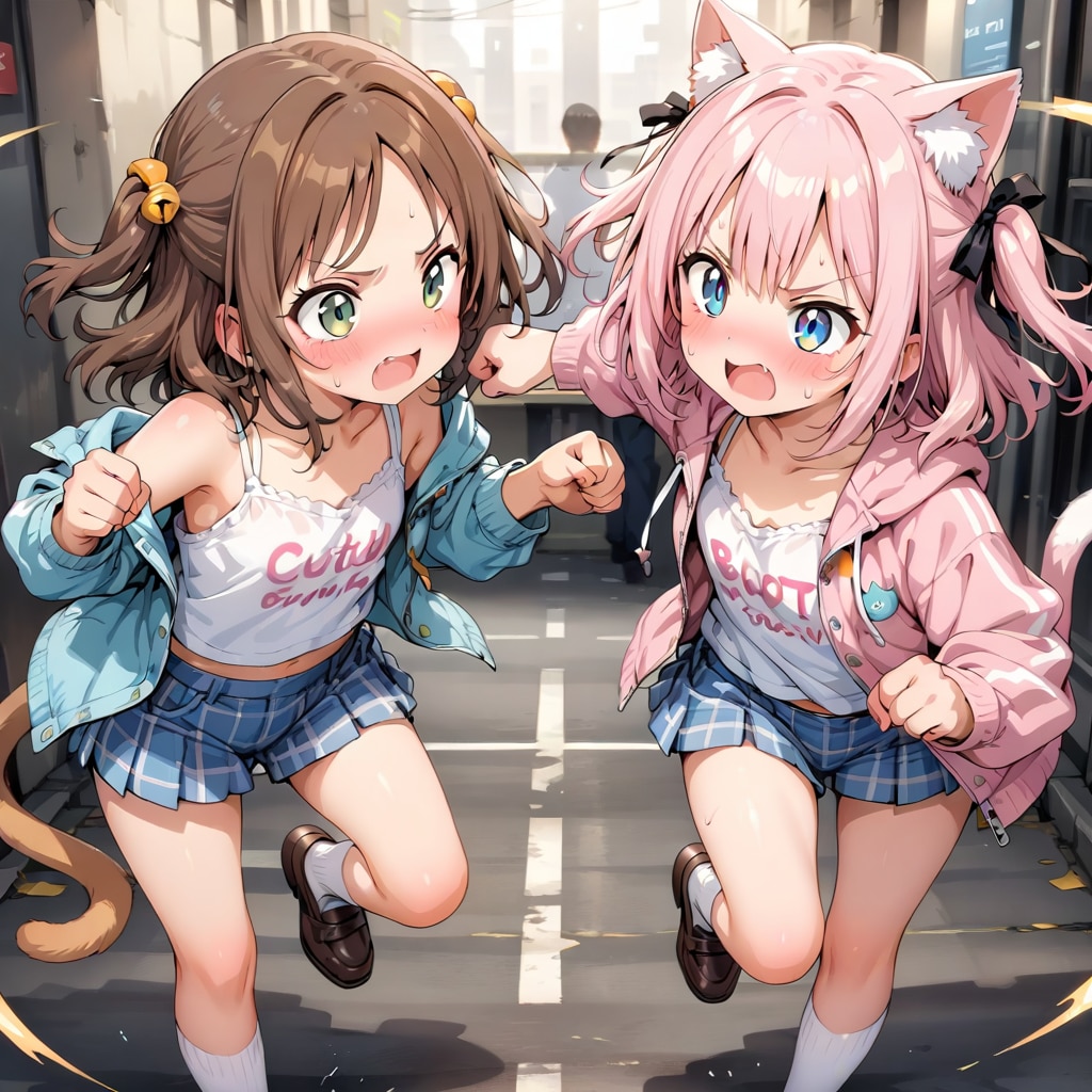 ネコミミキャットファイト