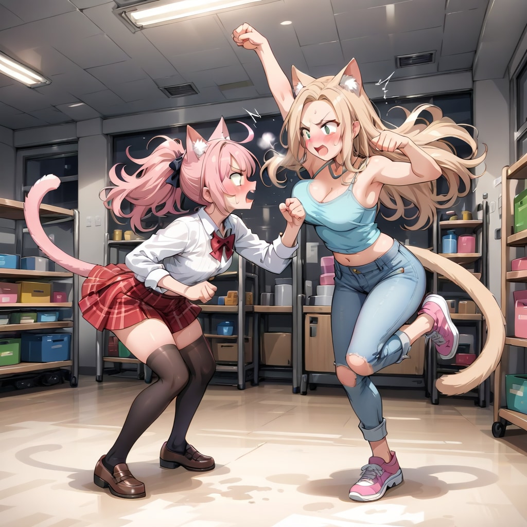 ネコミミキャットファイト