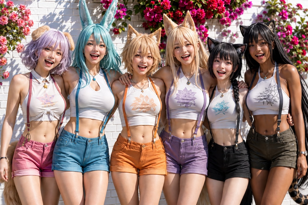 うちの子、6人