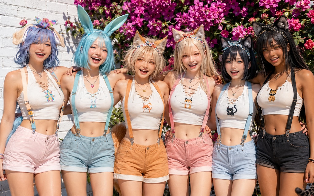 うちの子、6人