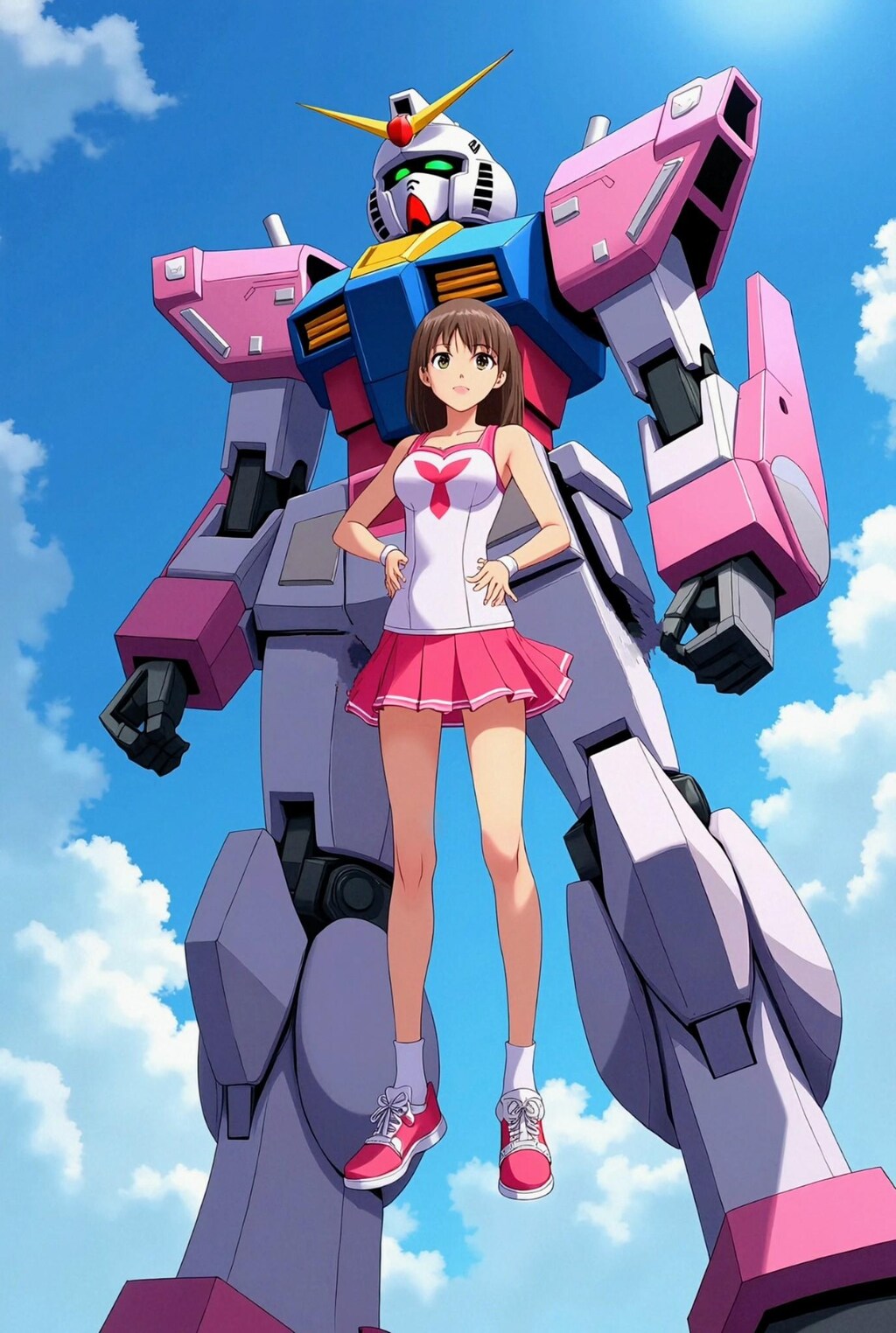 チアガールモビルスーツっ？！