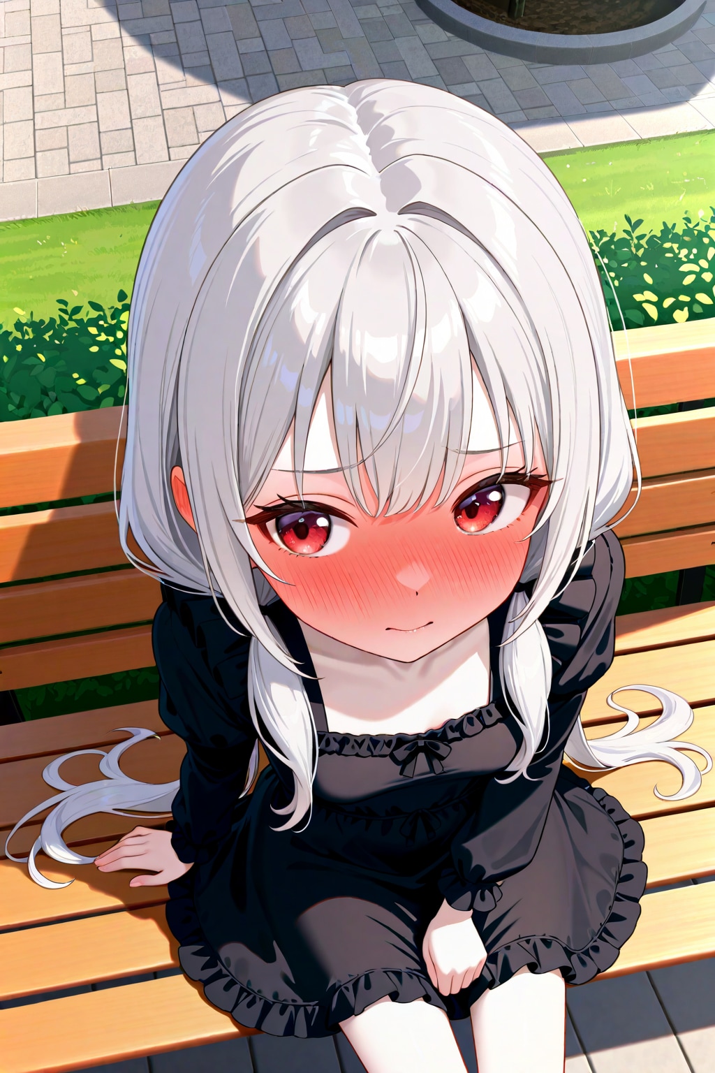 アイちゃん赤面