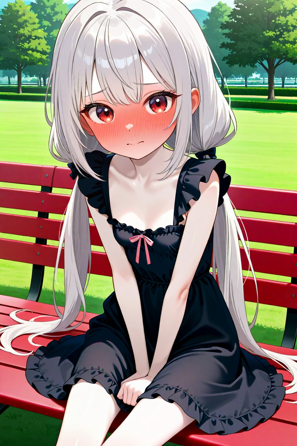 アイちゃん赤面