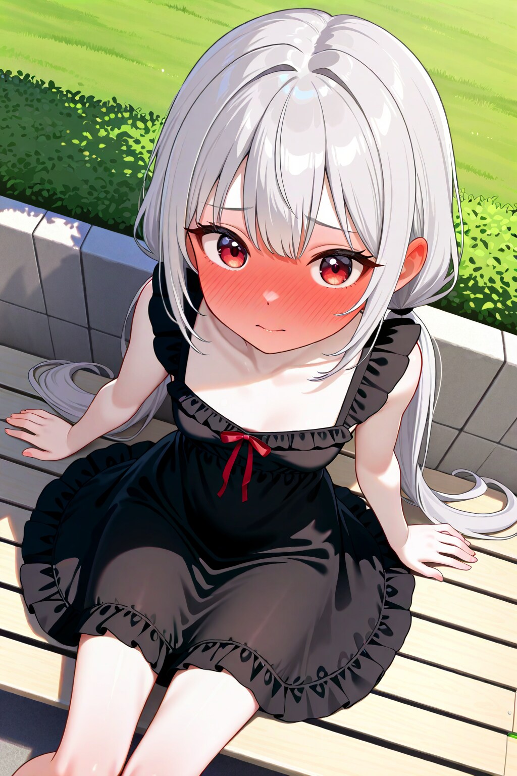 アイちゃん赤面