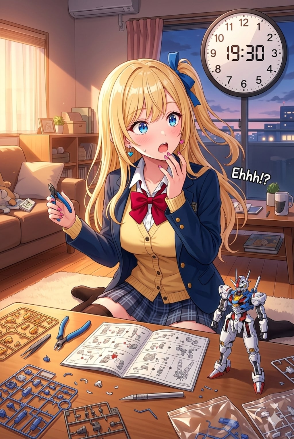 ガンプラ組み立てにハマりすぎた…