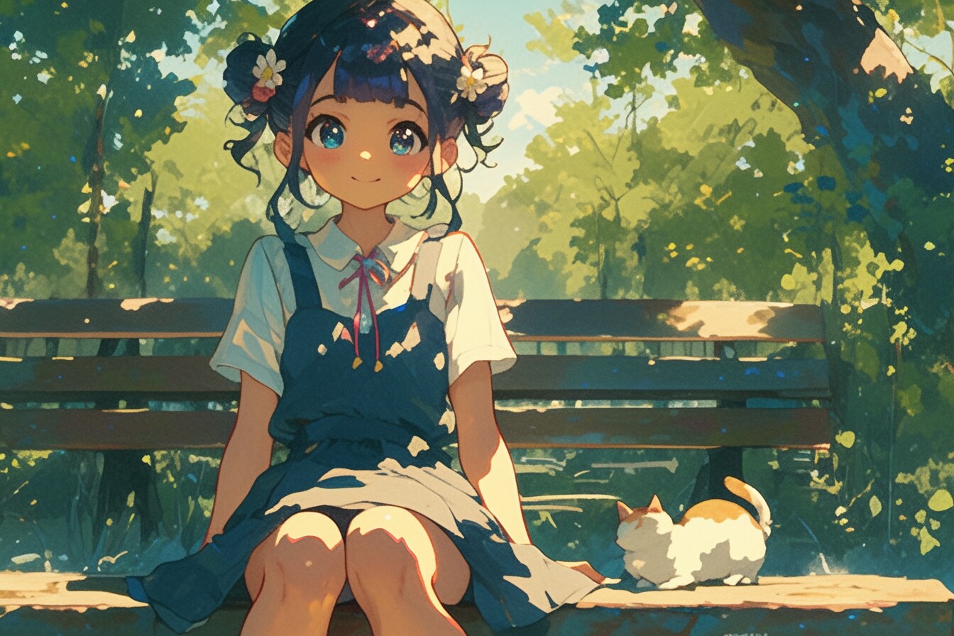 猫🐈とおだんごちゃん🍡✨31 | の人気AIイラスト・グラビア