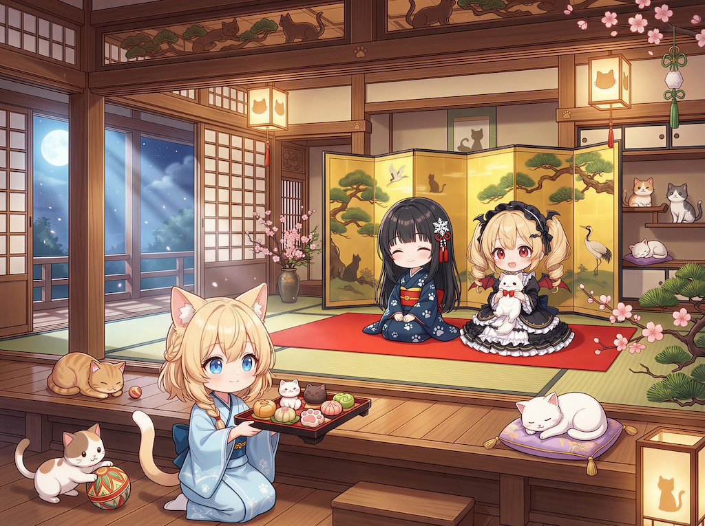 ネコちゃん天守閣にご招待🐾