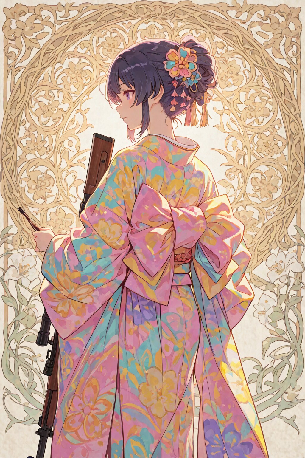 和装少女 | の人気AIイラスト・グラビア