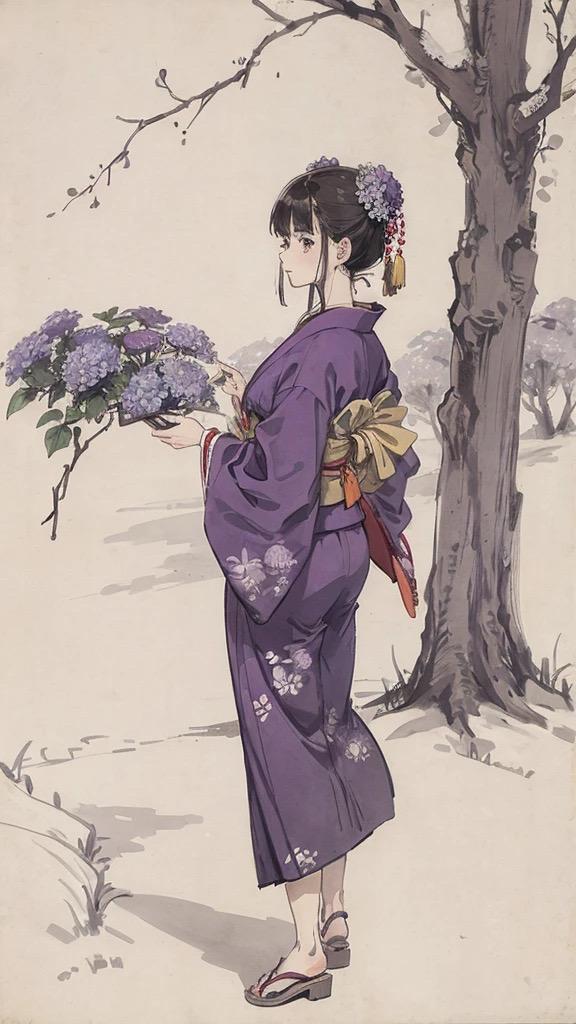 紫陽花と君 #2 | の人気AIイラスト・グラビア