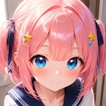 桃華ちゃんのセーラーワンピ(∩´∀`∩)💕 2枚目