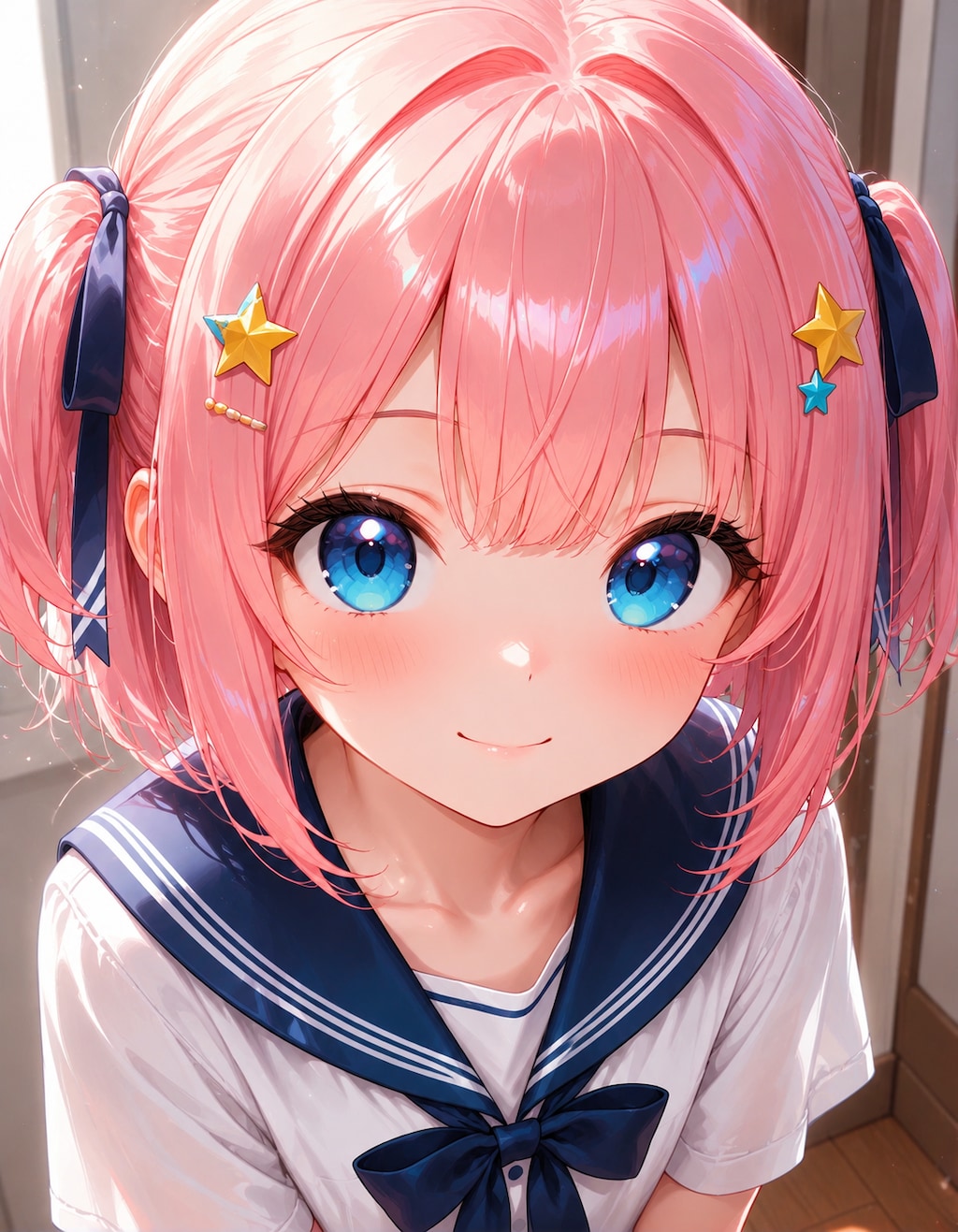 桃華ちゃんのセーラーワンピ(∩´∀`∩)💕