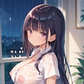 雨に降られてしまった夜 5枚目