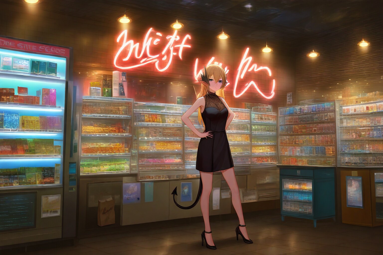 赤い光の向こうに | の人気AIイラスト・グラビア