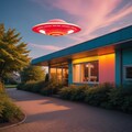 日傘がUFOだったりで時々コウモリやユニコーン 5枚目