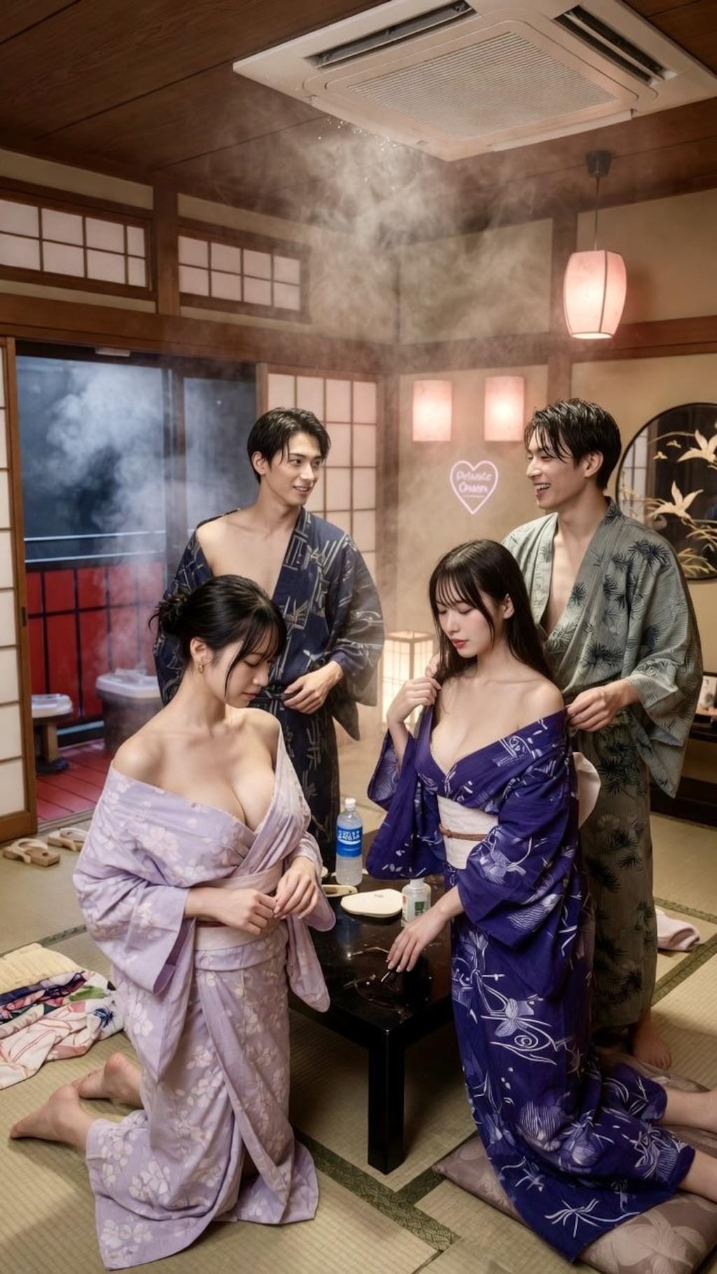 4人で宿泊1