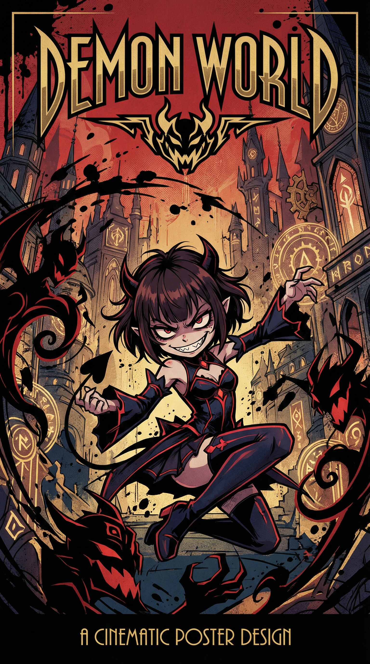 デーモンワールド Verバナプロ | の人気AIイラスト・グラビア