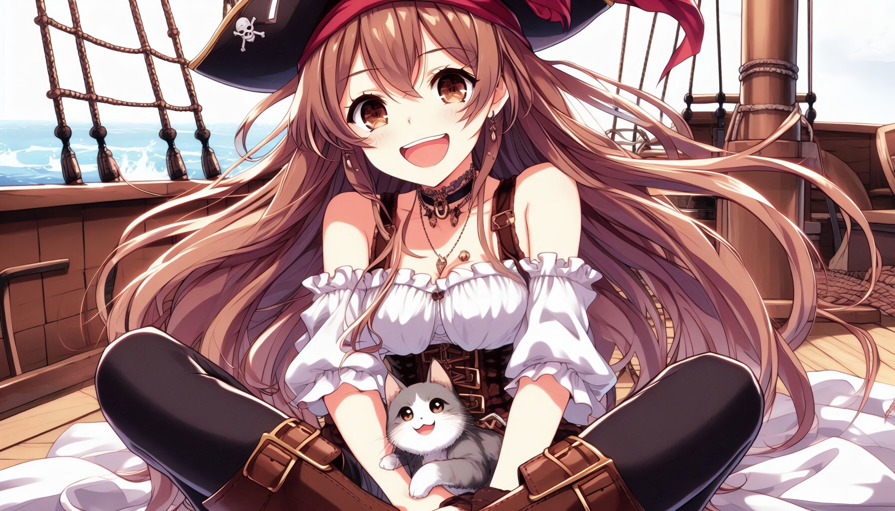 【9号】海賊姫10【猫と一緒】