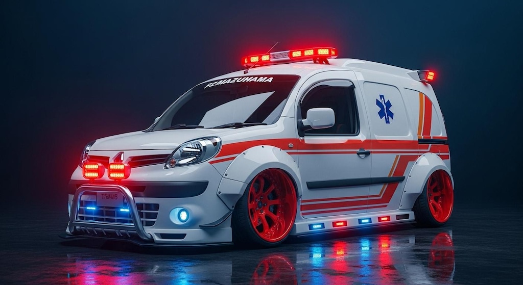 カングー救急車のドリ車