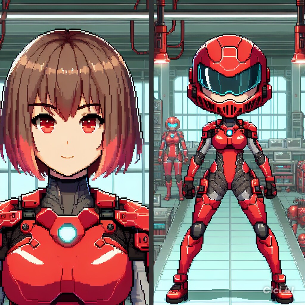 CiciAIでメカクレとかの実験