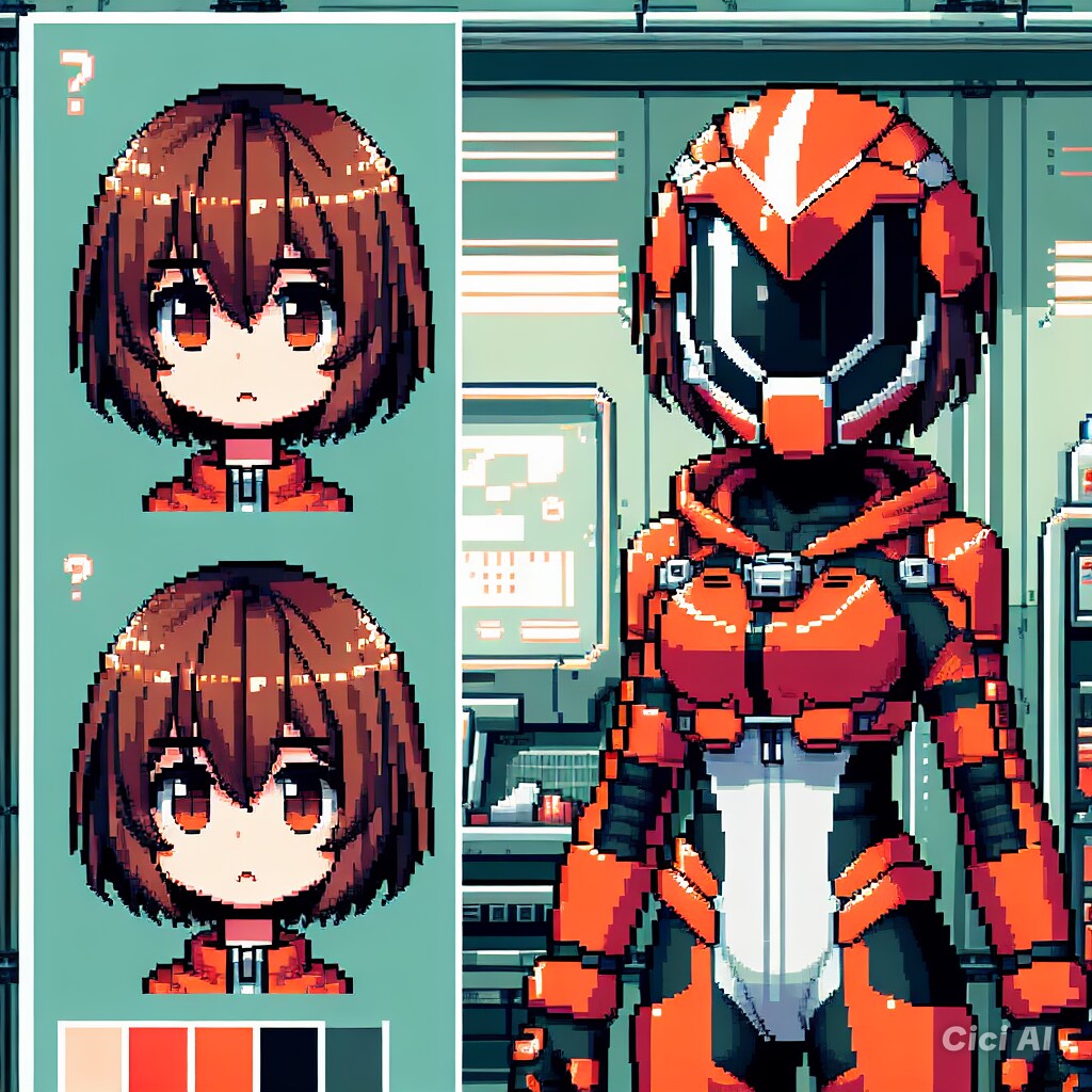 CiciAIでメカクレとかの実験