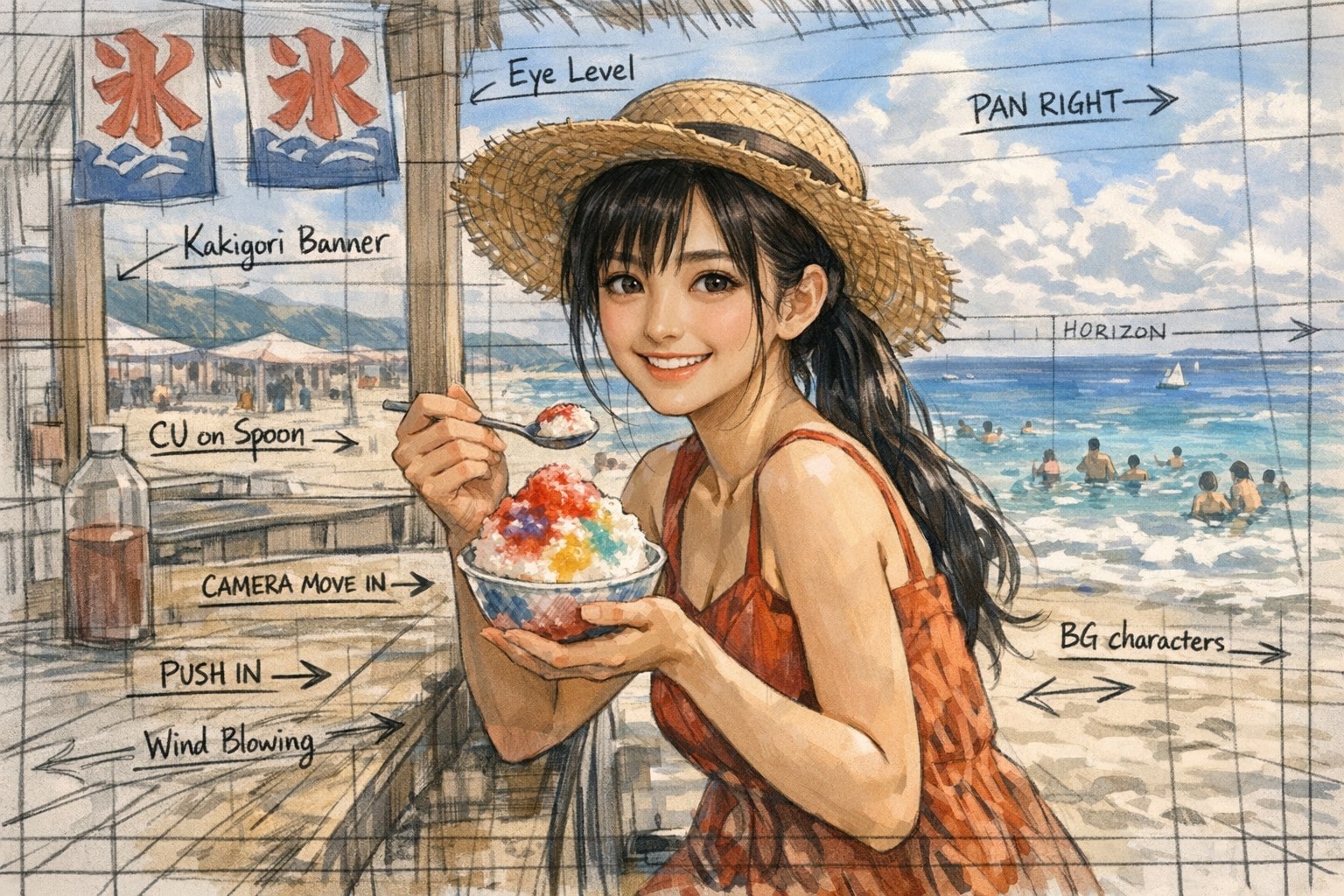 手書き加工