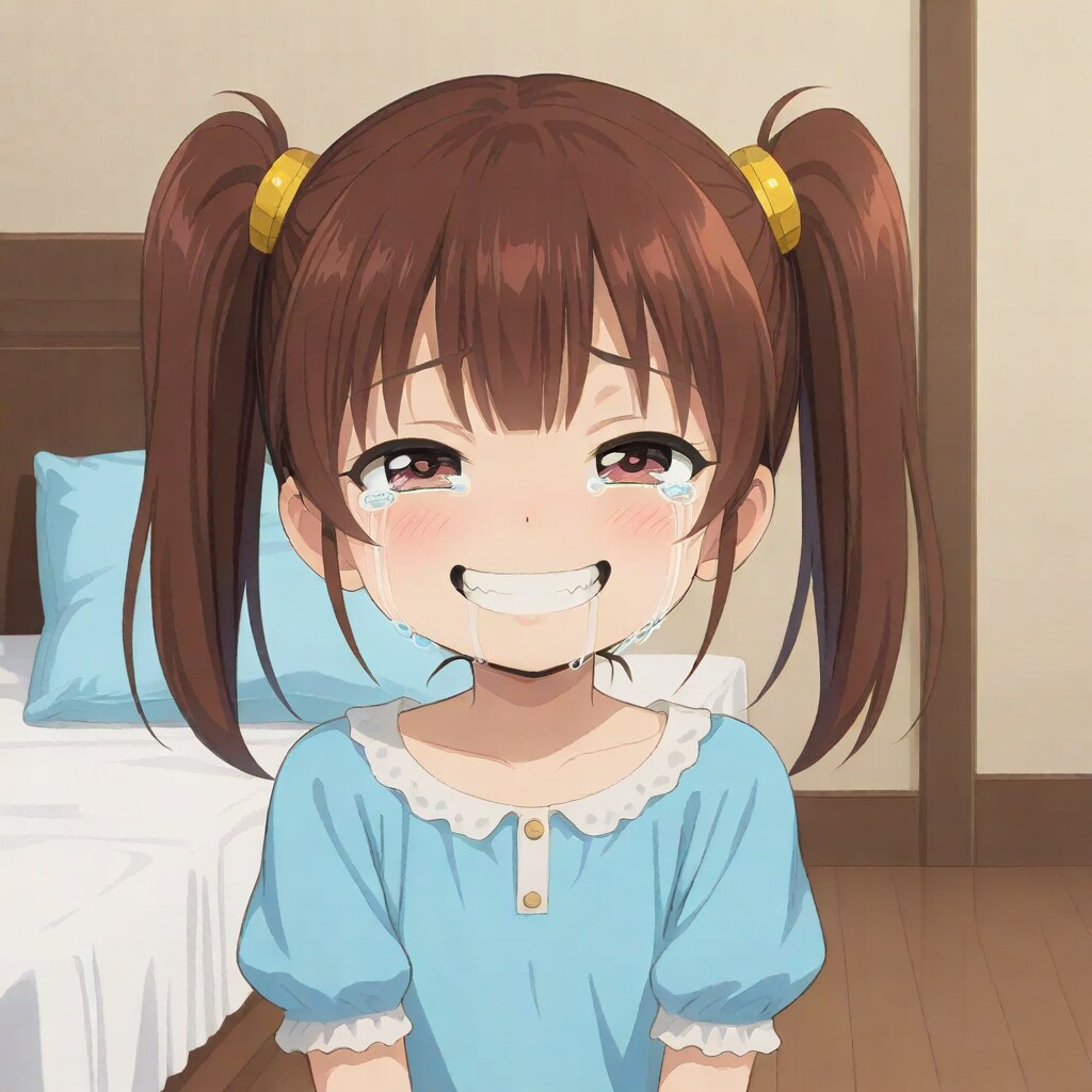 泣き笑いガール