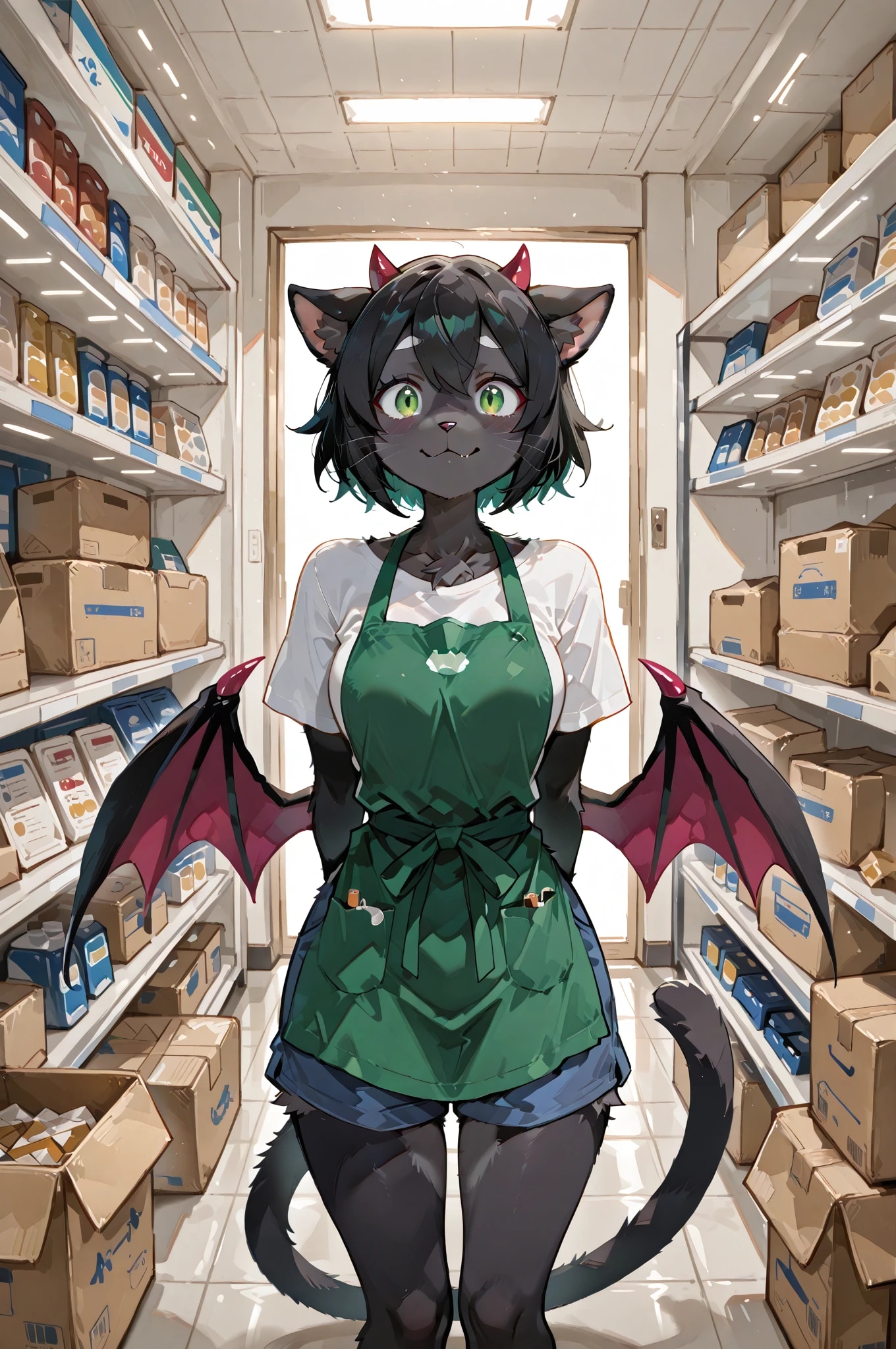 黒猫のサキュバスちゃん！ | の人気AIイラスト・グラビア