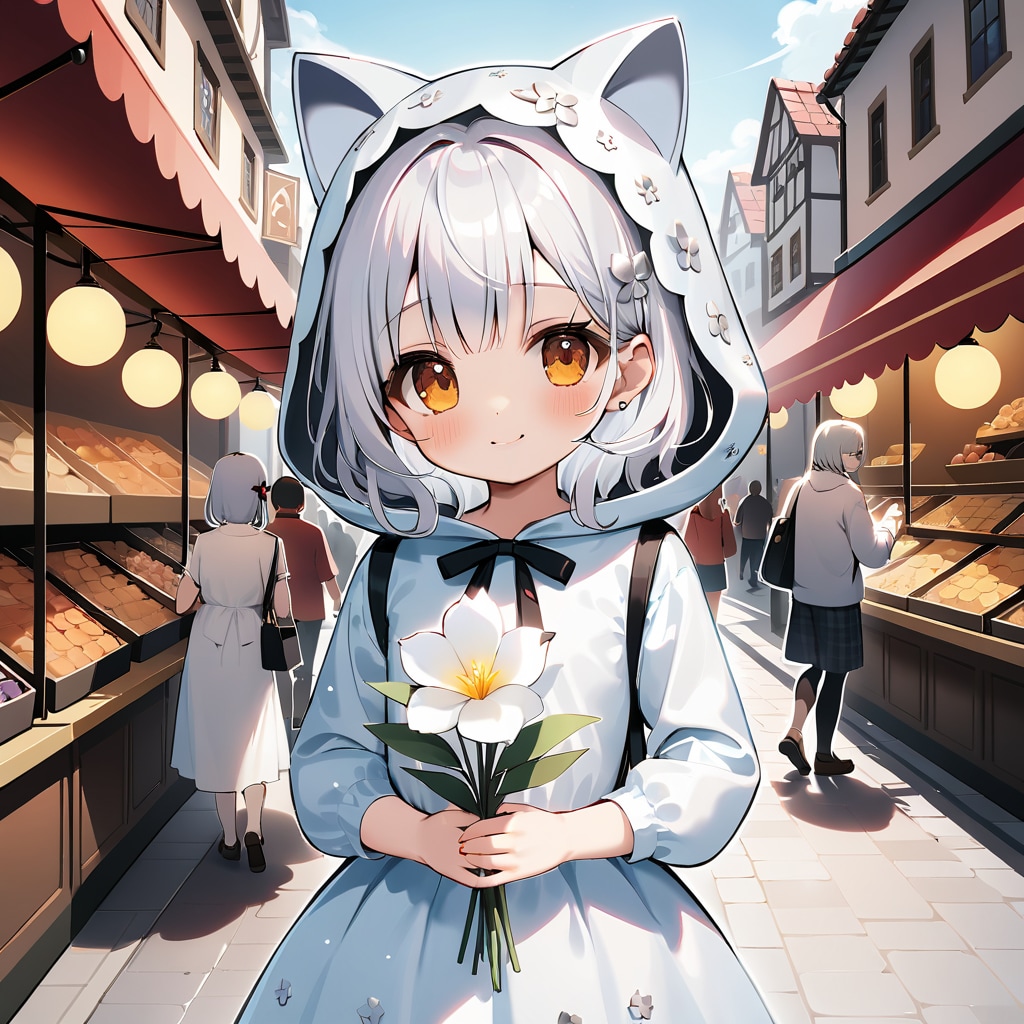 市場が好きなうちの子