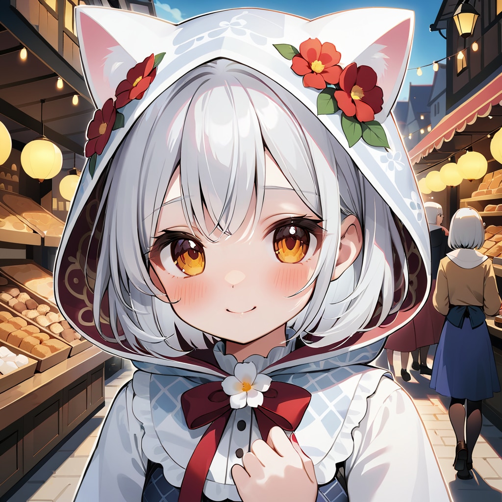 市場が好きなうちの子