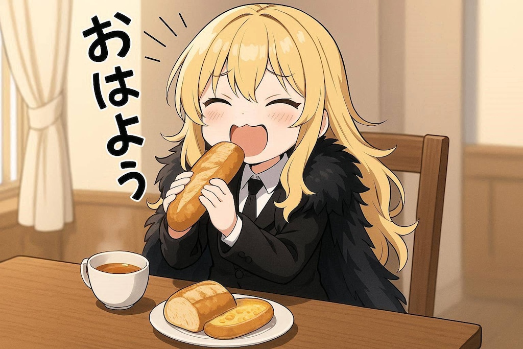 フランスパンとエリザベス