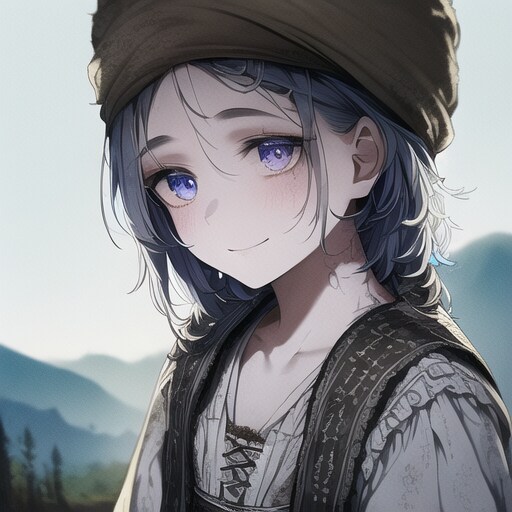農村の村娘