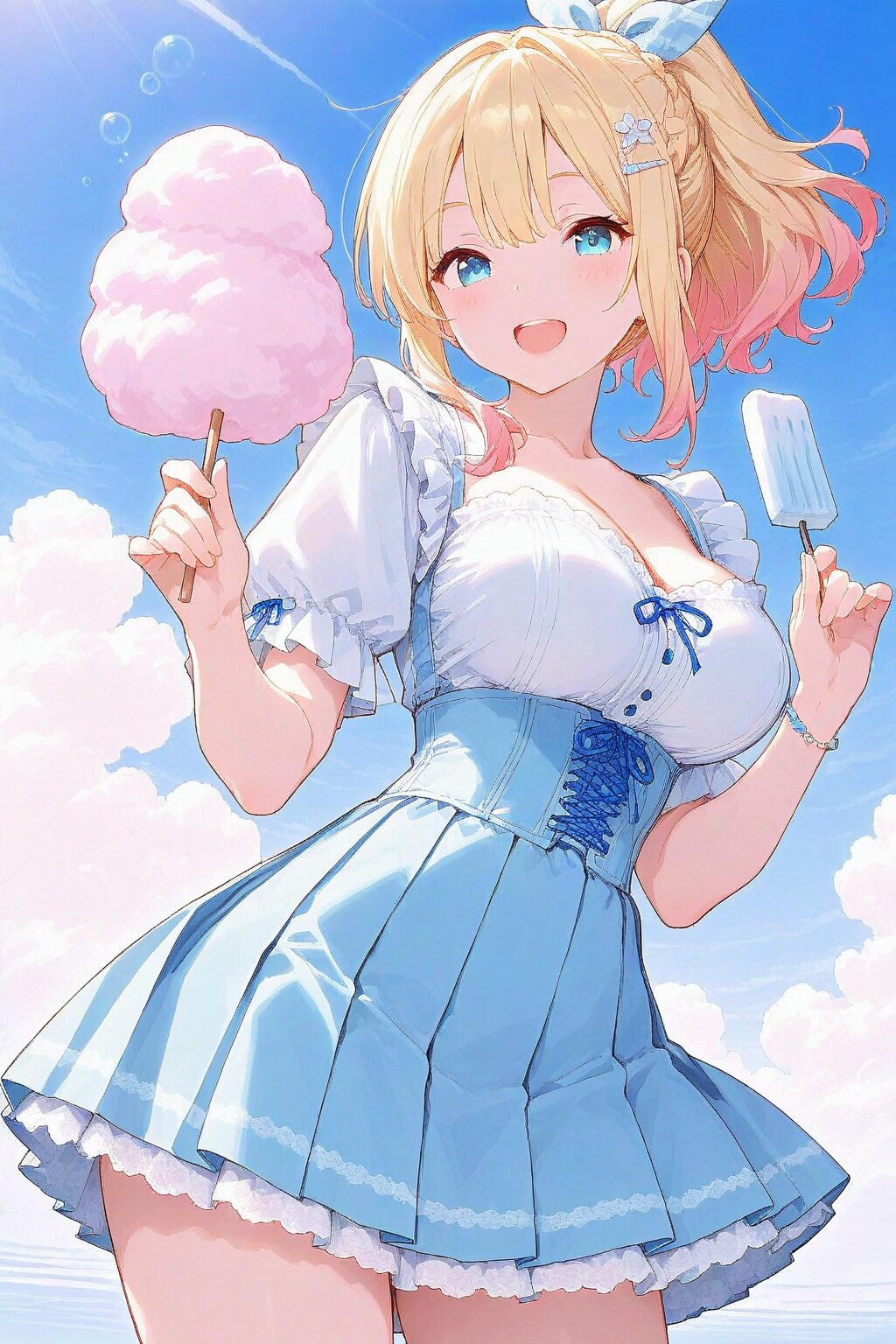 ふんわりポニーテール