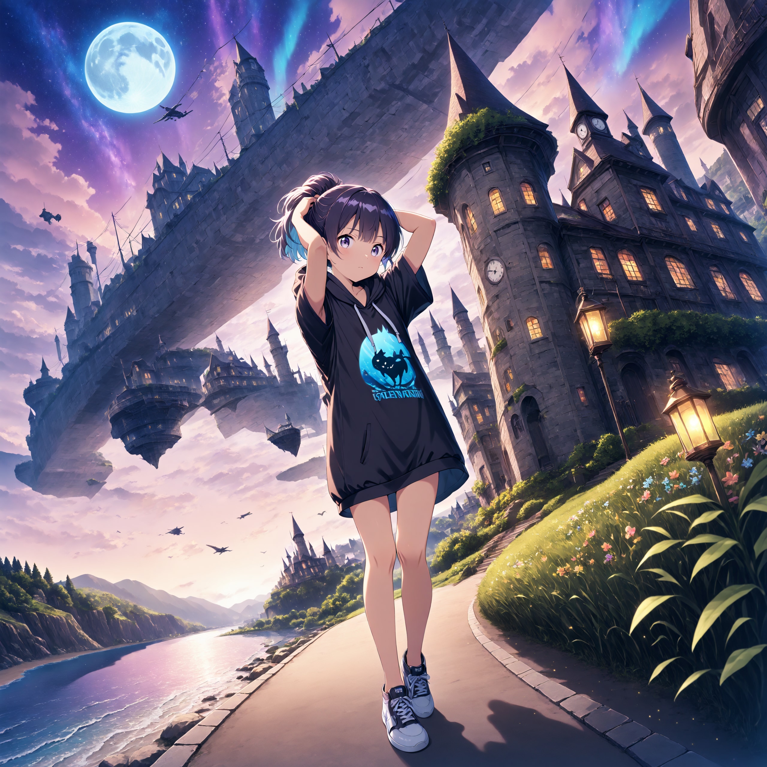 散歩 | の人気AIイラスト・グラビア