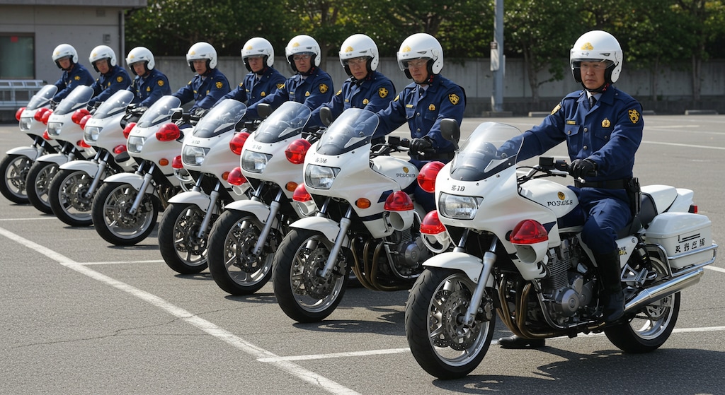 白バイ隊員