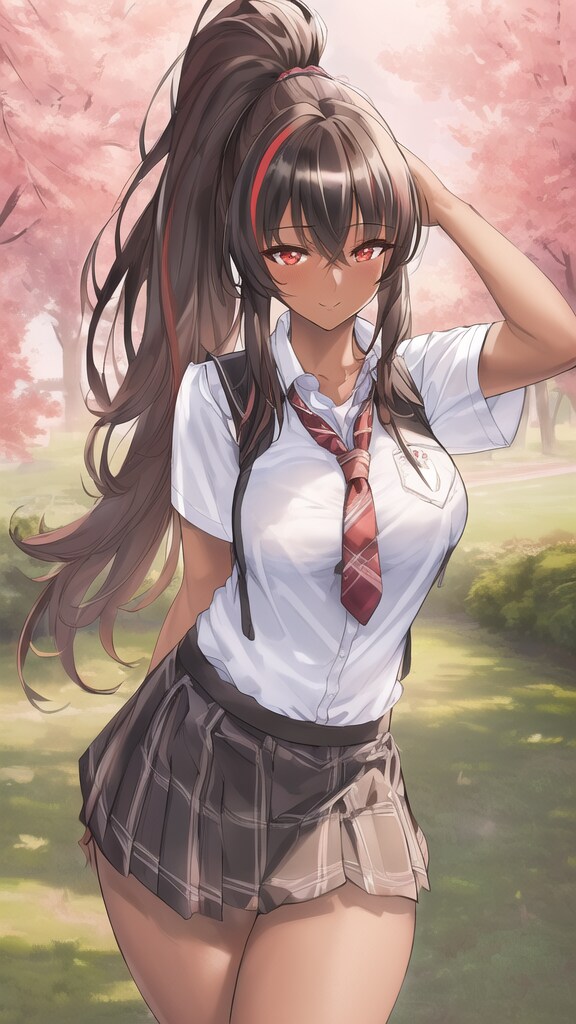 褐色JK（女子高生）10
