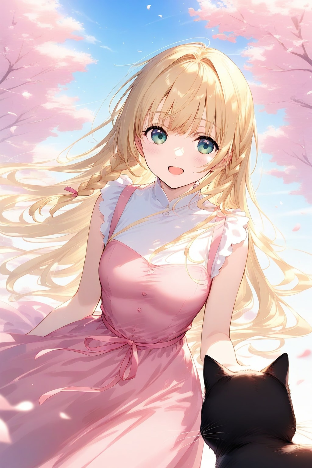 桜と猫 | の人気AIイラスト・グラビア