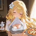 ピザとCK姫様 3枚目