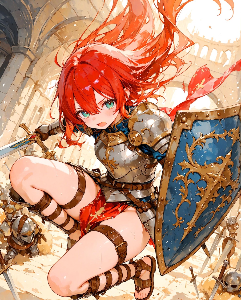 グラディエーターの少女