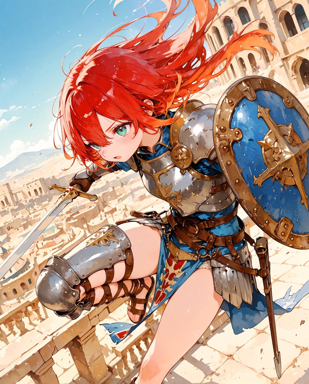 グラディエーターの少女