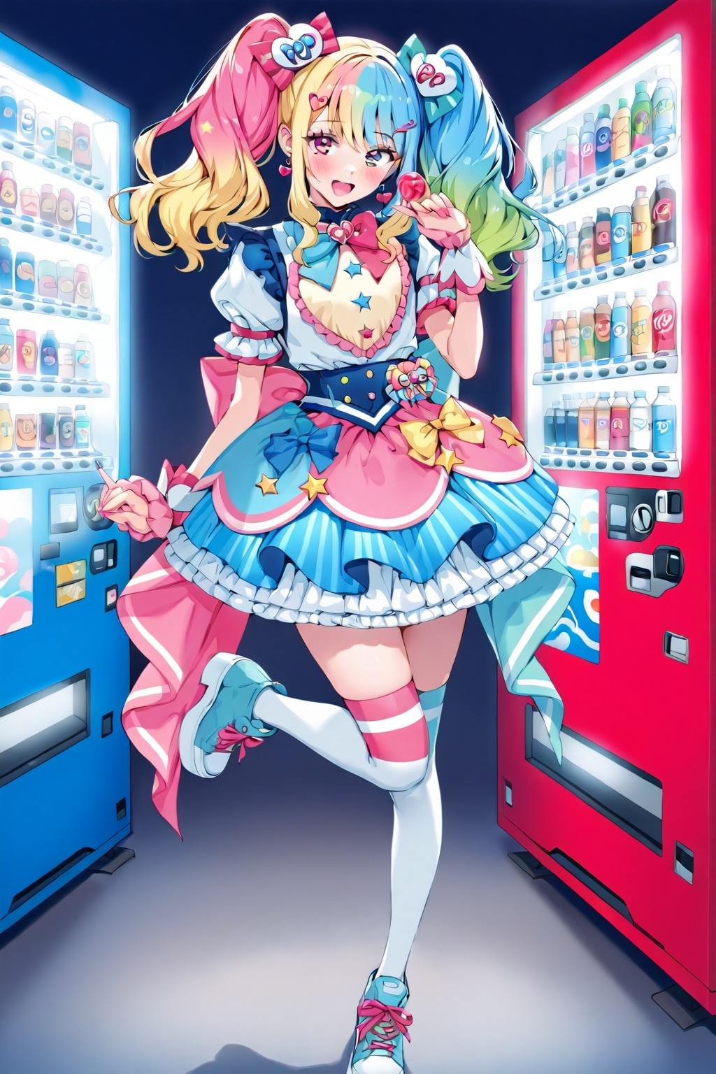 カラフルな魔法少女
