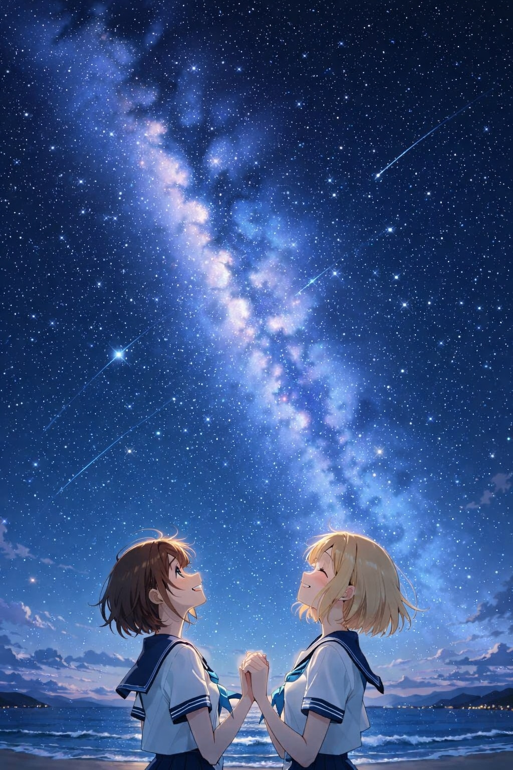 満点の星