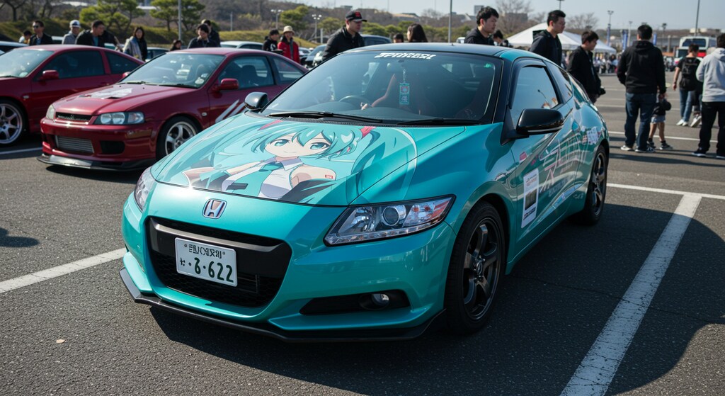 初音ミク痛車CR-Z