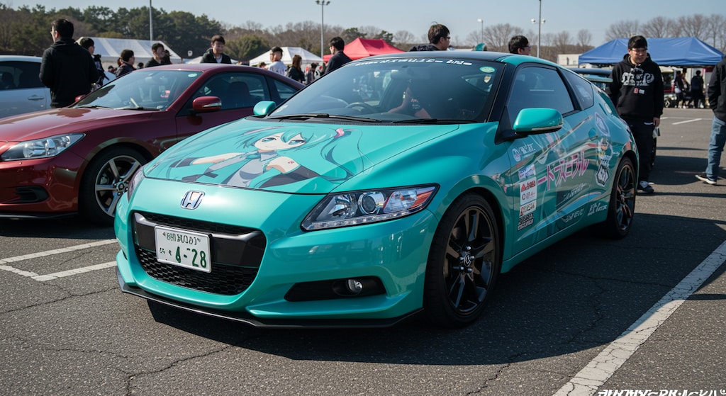 初音ミク痛車CR-Z