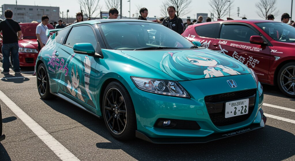 初音ミク痛車CR-Z