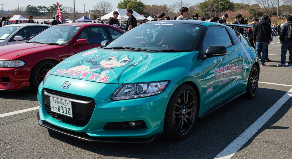 初音ミク痛車CR-Z