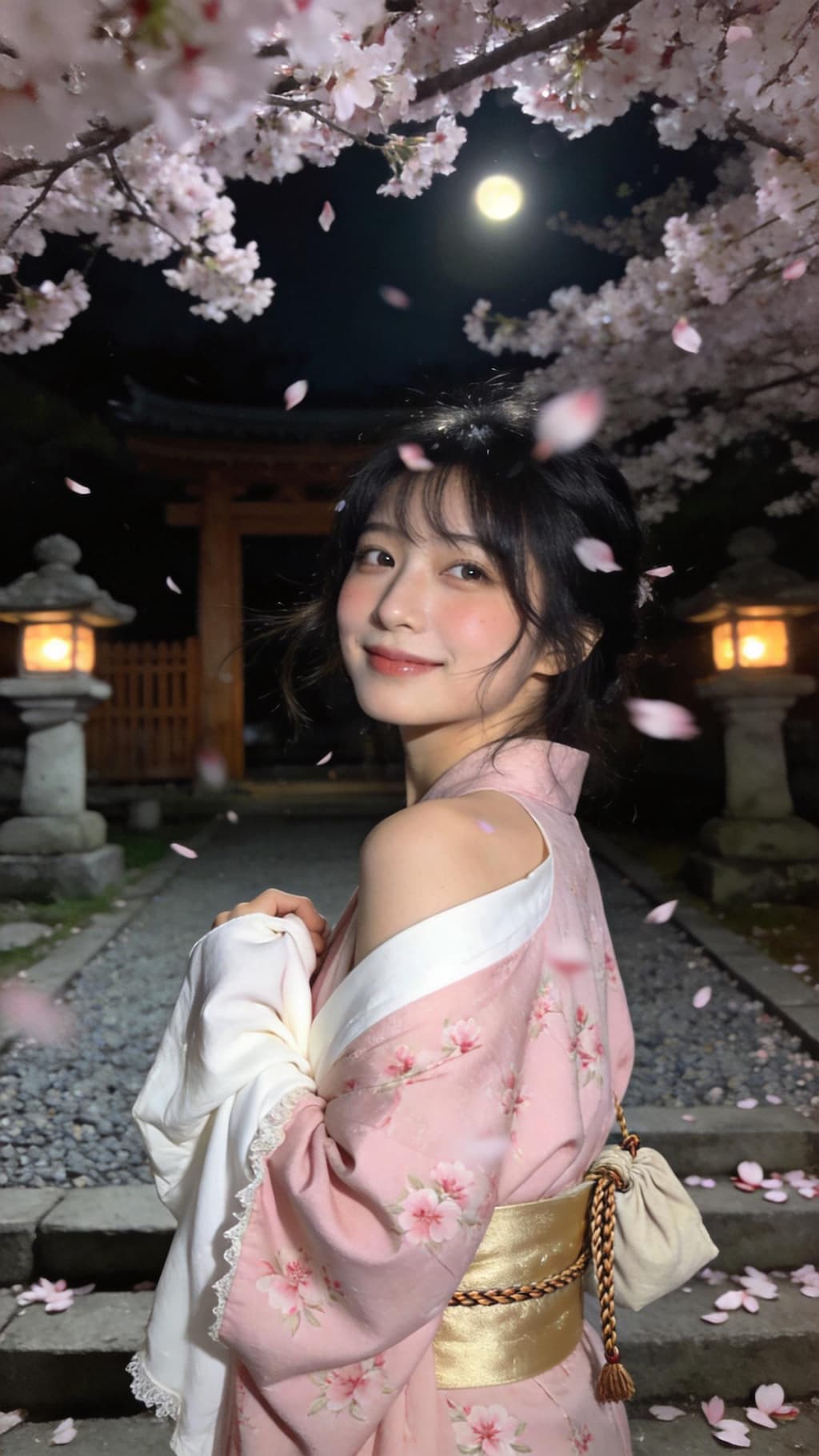 Moonlit Sakura Promise