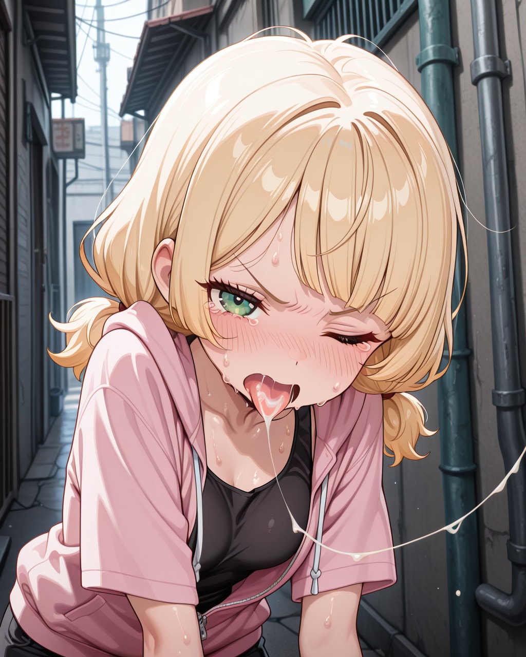 こんなとこで出し過ぎ・・・！